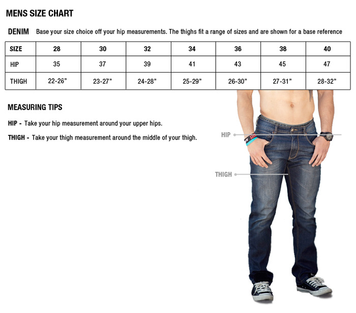 mens-sizing