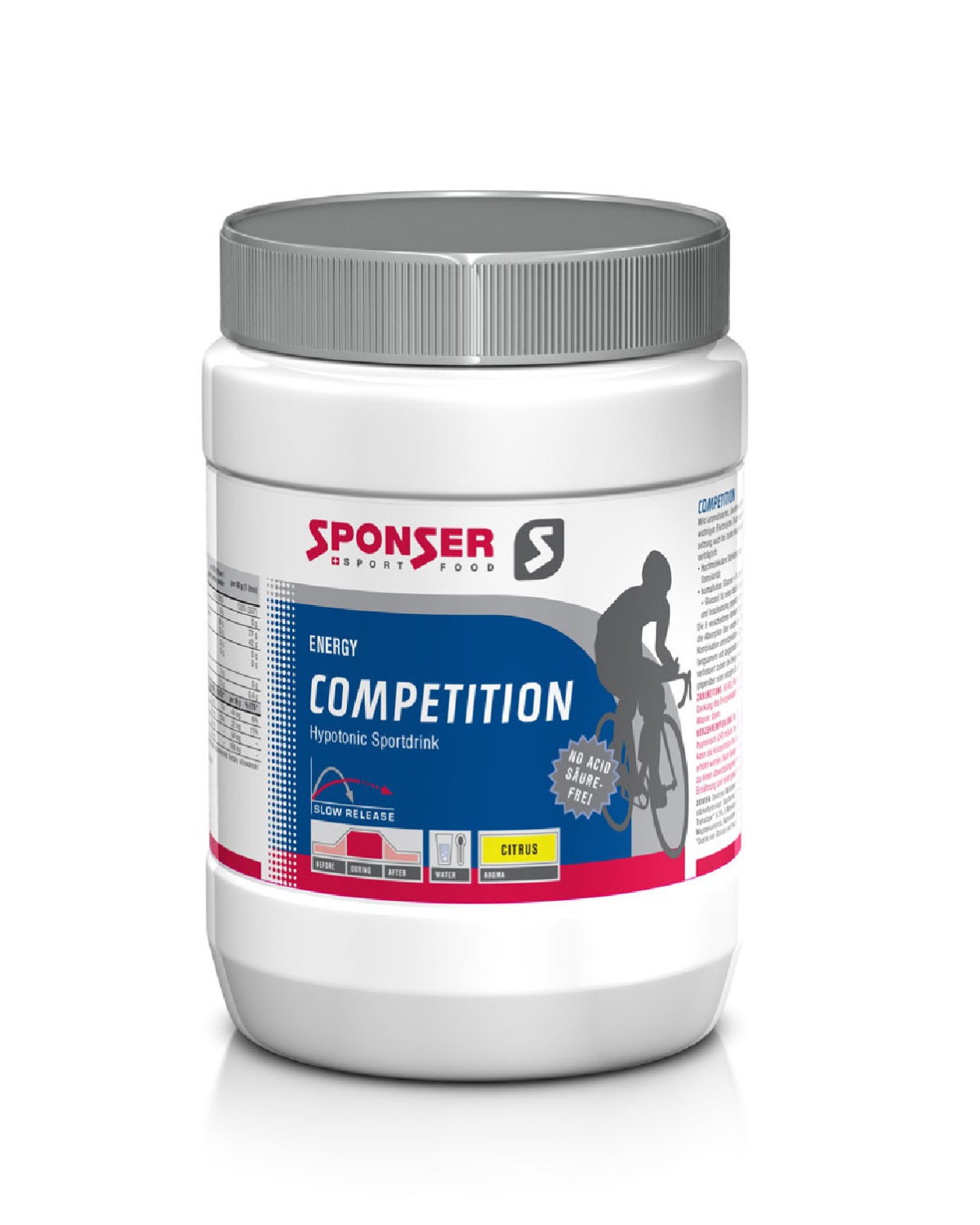 Sponser Competition Orange - magnesium for
