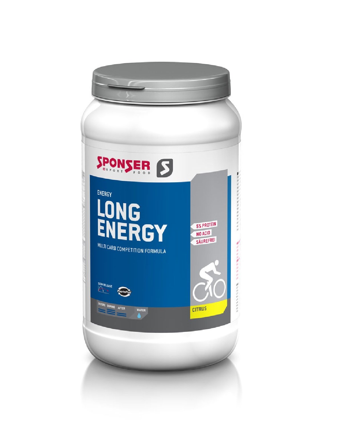 Sponser Long Energy Citrus - etter trening