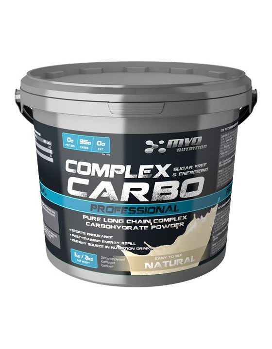 MYO Nutrition Complex Carbs Naturell 3kg