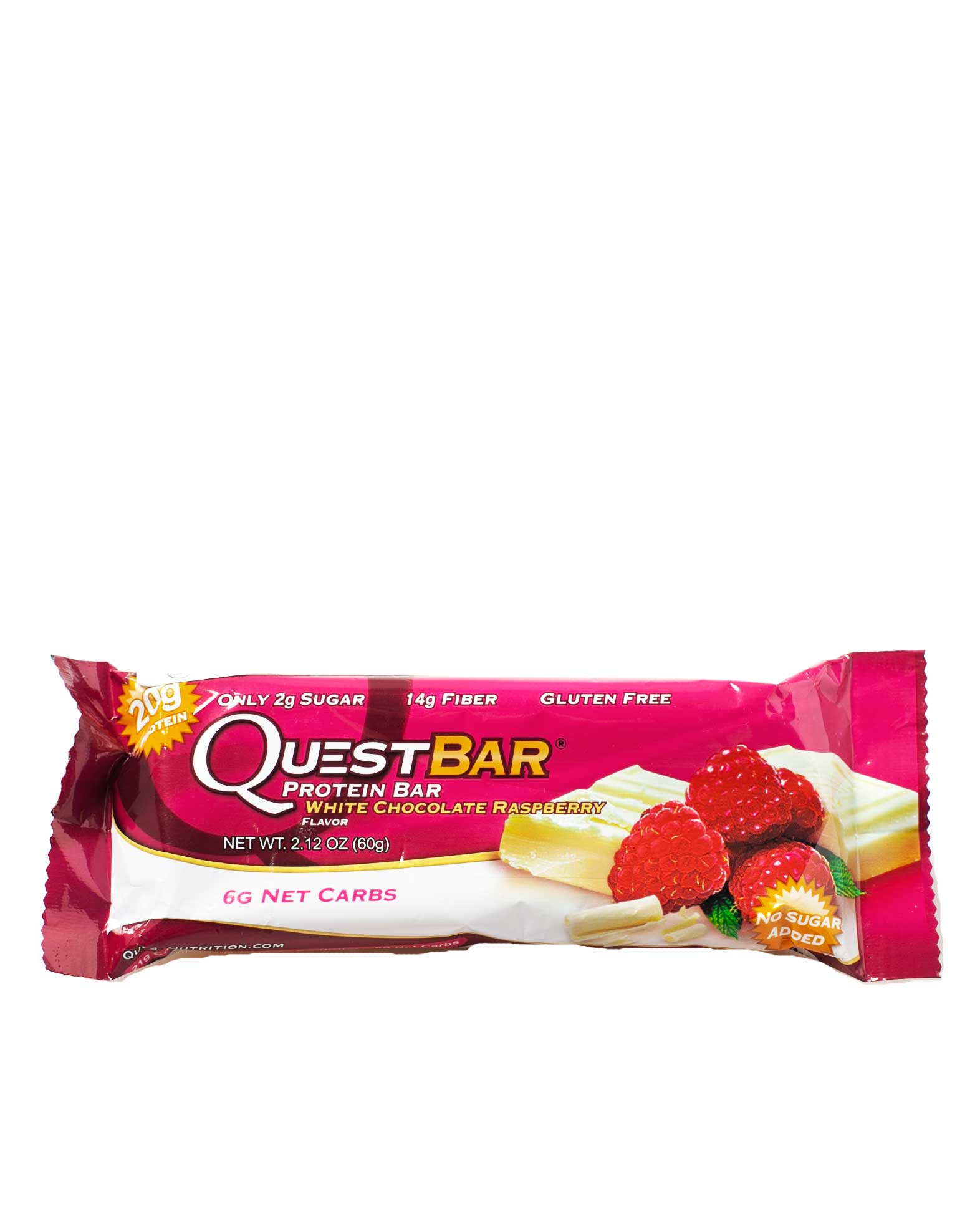 Quest Bars White Chocolate Raspberry 12x60 g Tights.no