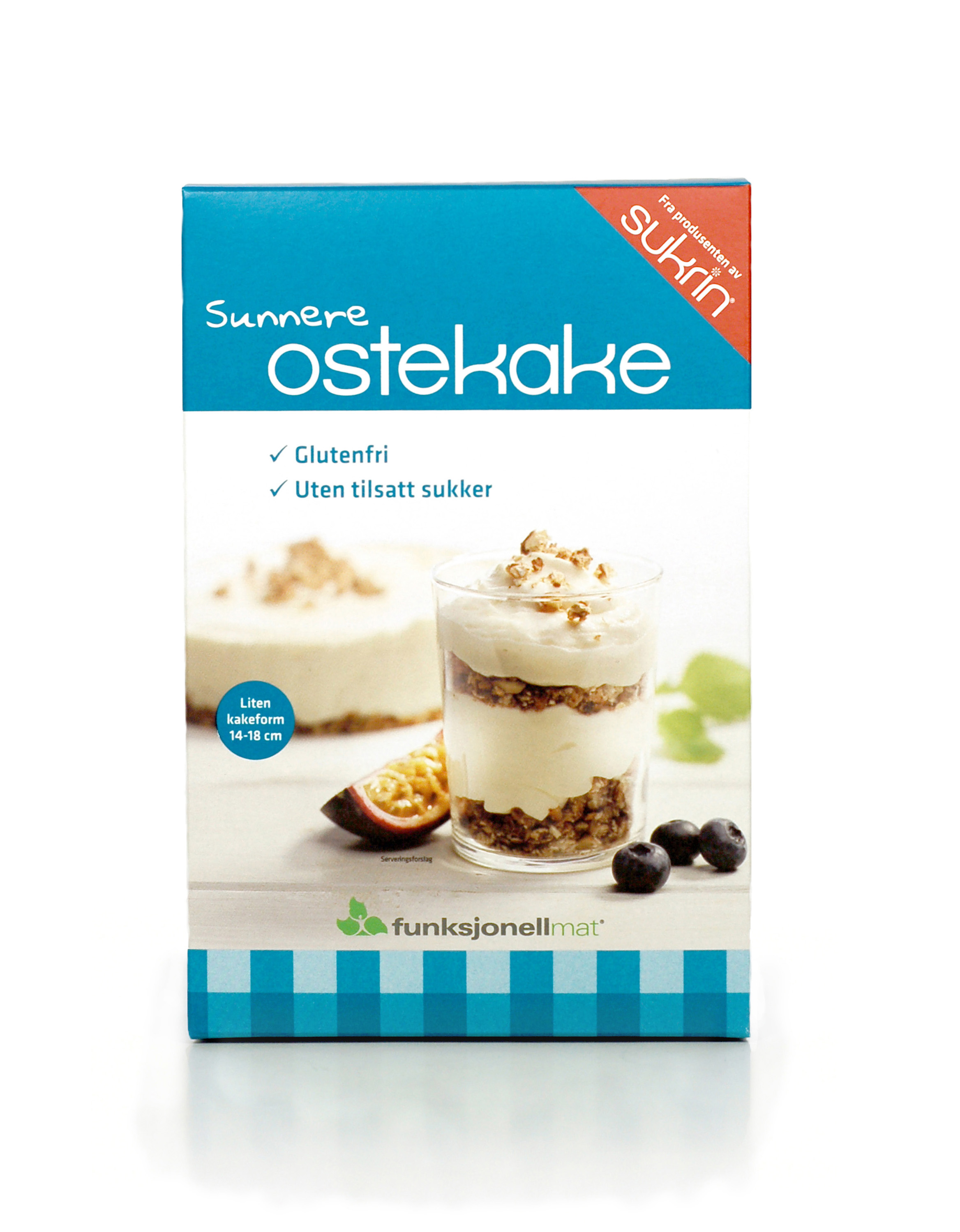 Ostekake - uten sukker og gluten