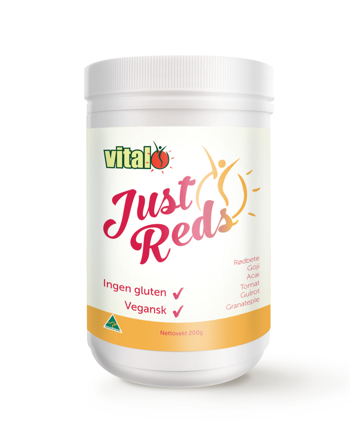 Vital Greens - Just Reds 200 gram