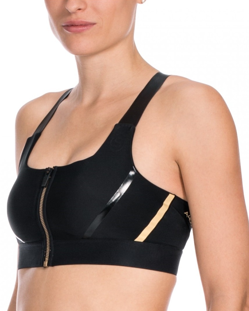 Skins A400 Womens Speed Crop Black/Gold - XL