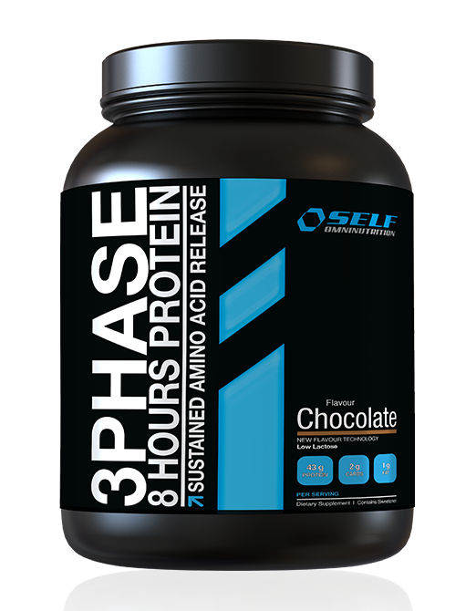 SELF 3-Phase Proteinpulver - 1kg - Sjokolade