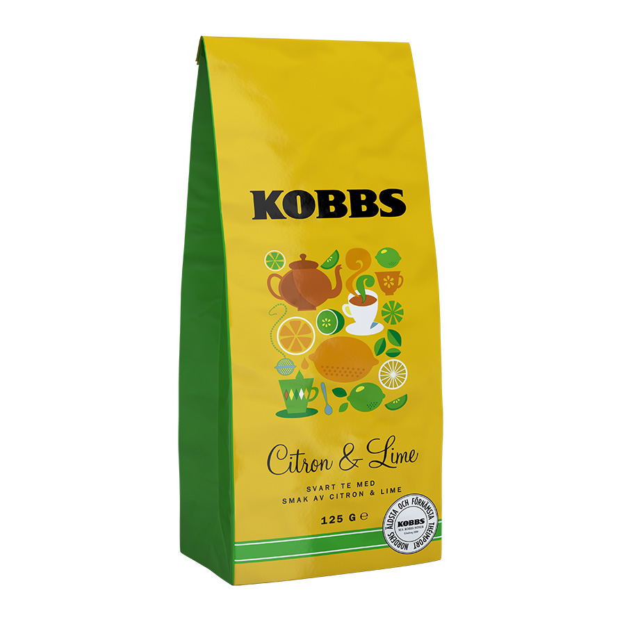 Kobbs Citrus och Lime Te 125g