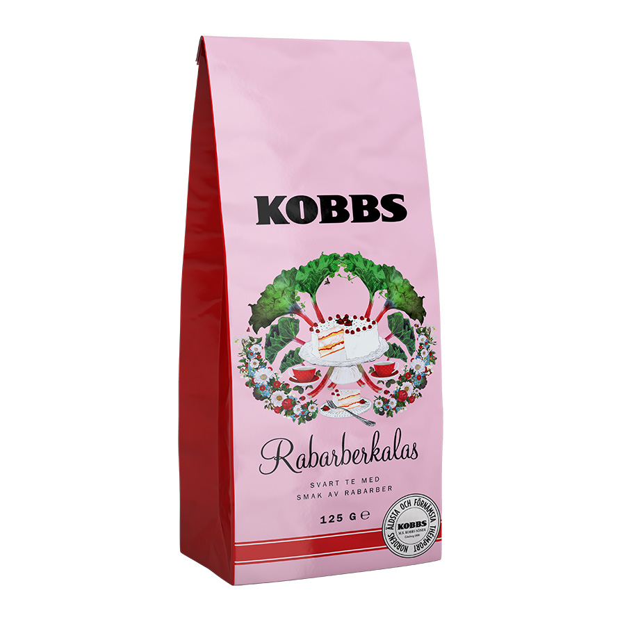 Kobbs Rabarberkalas Te 125g