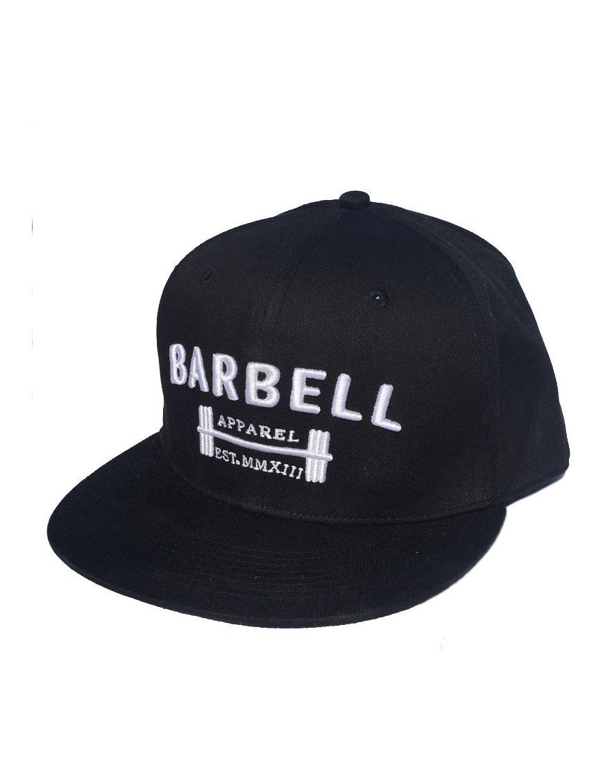 Barbell Apparel Snapback Black