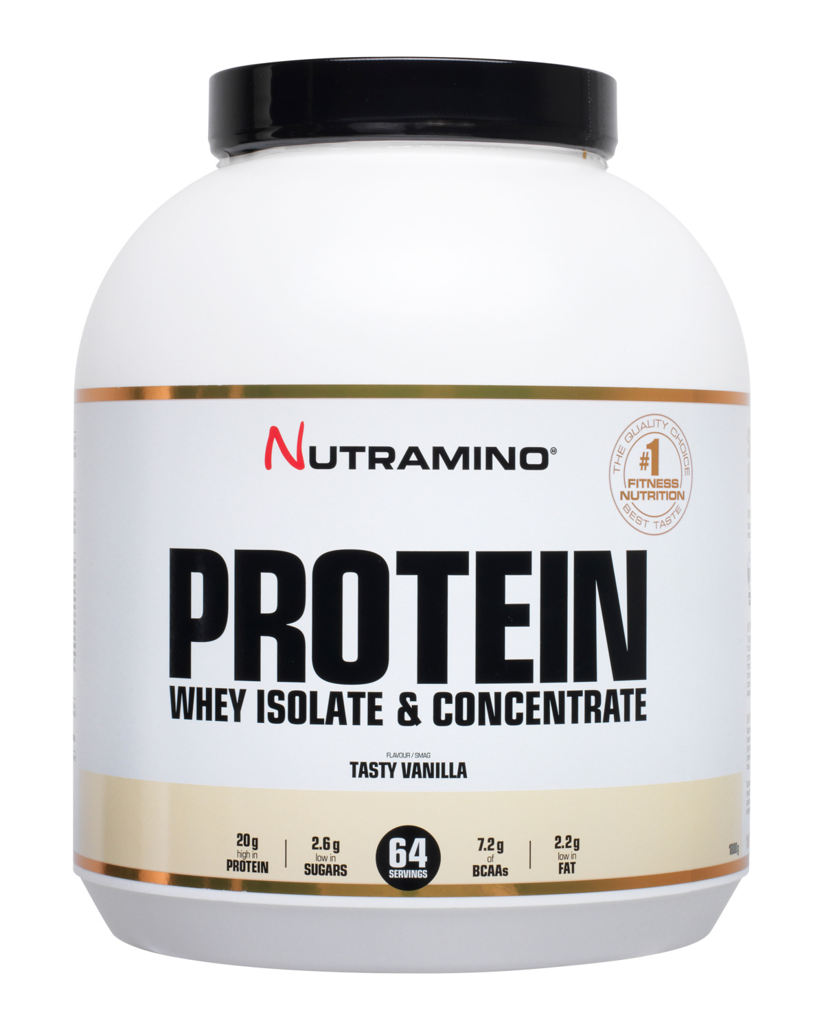 Nutramino Whey Protein - Tasty Vanilla 1,8 kg