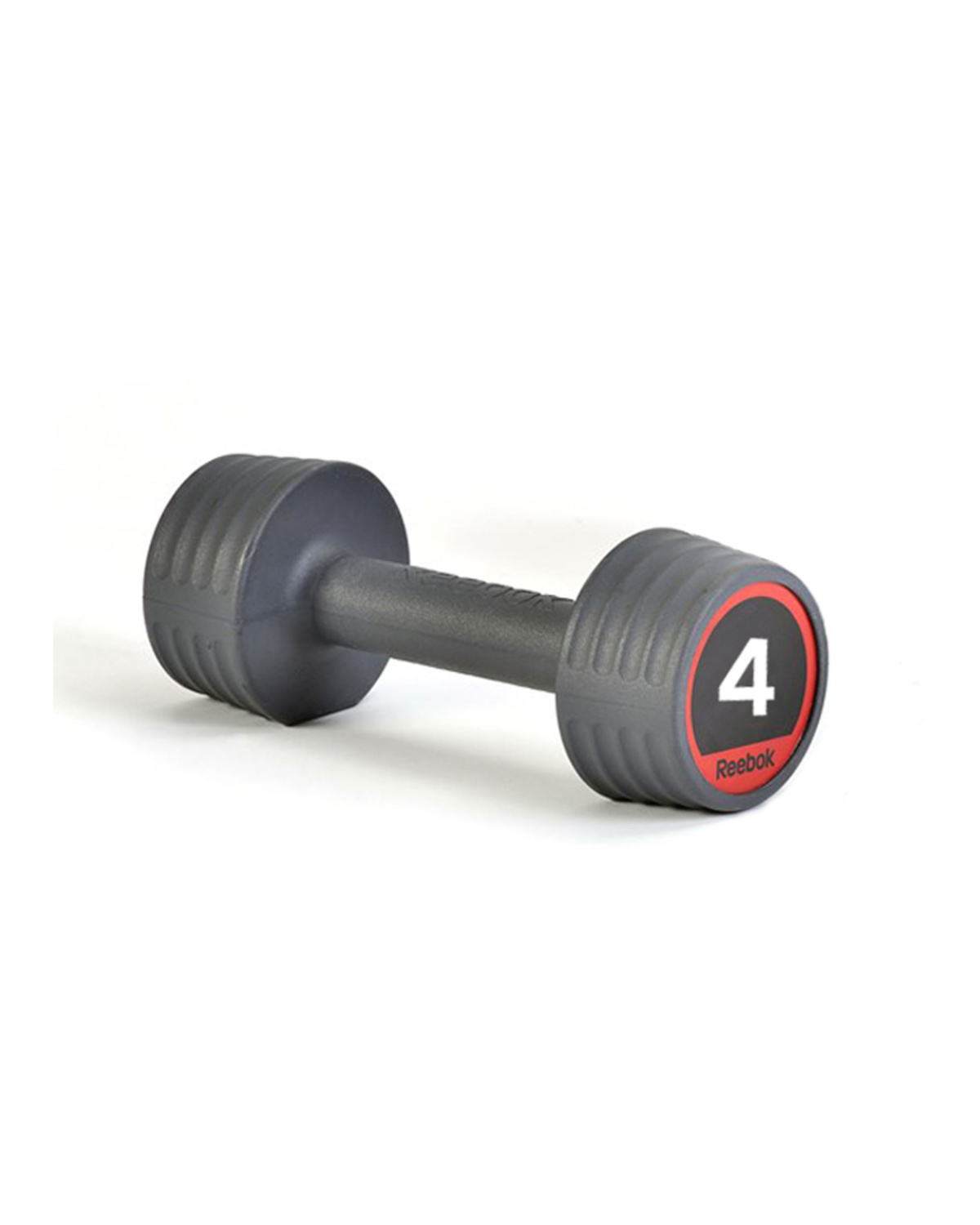 Reebok Studio Rubber Handweight 4kg Grey