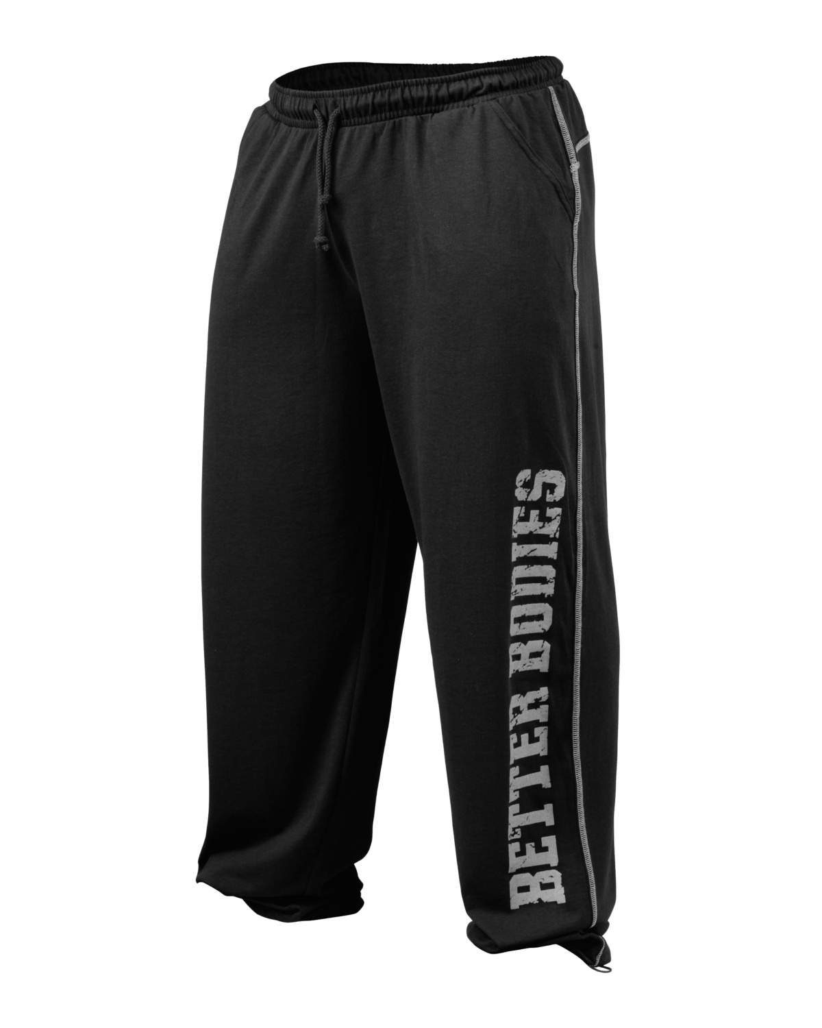 Better Bodies Mens BB Gym Pant Black - L