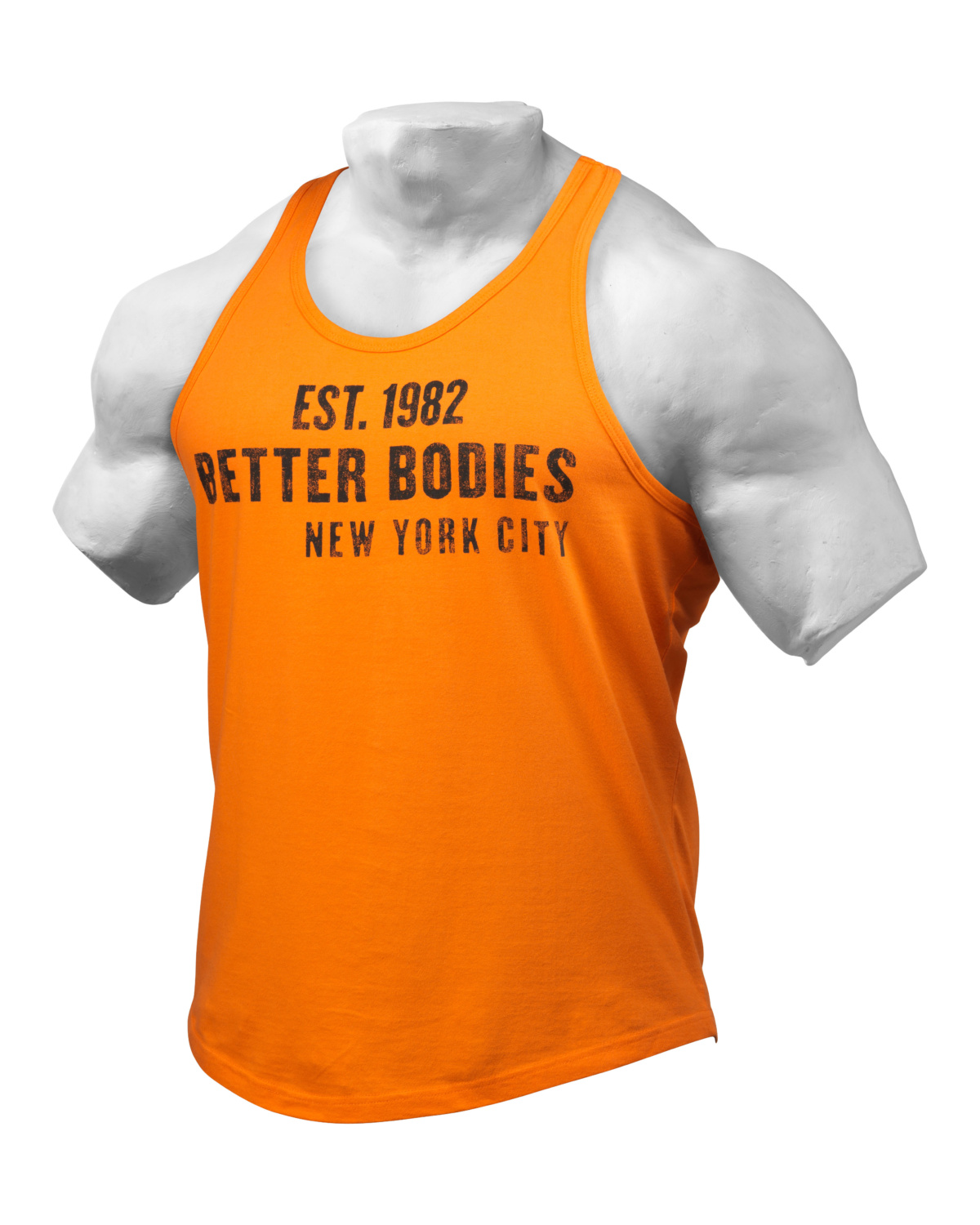 Better Bodies Mens BB Gym T-back Orange - XL