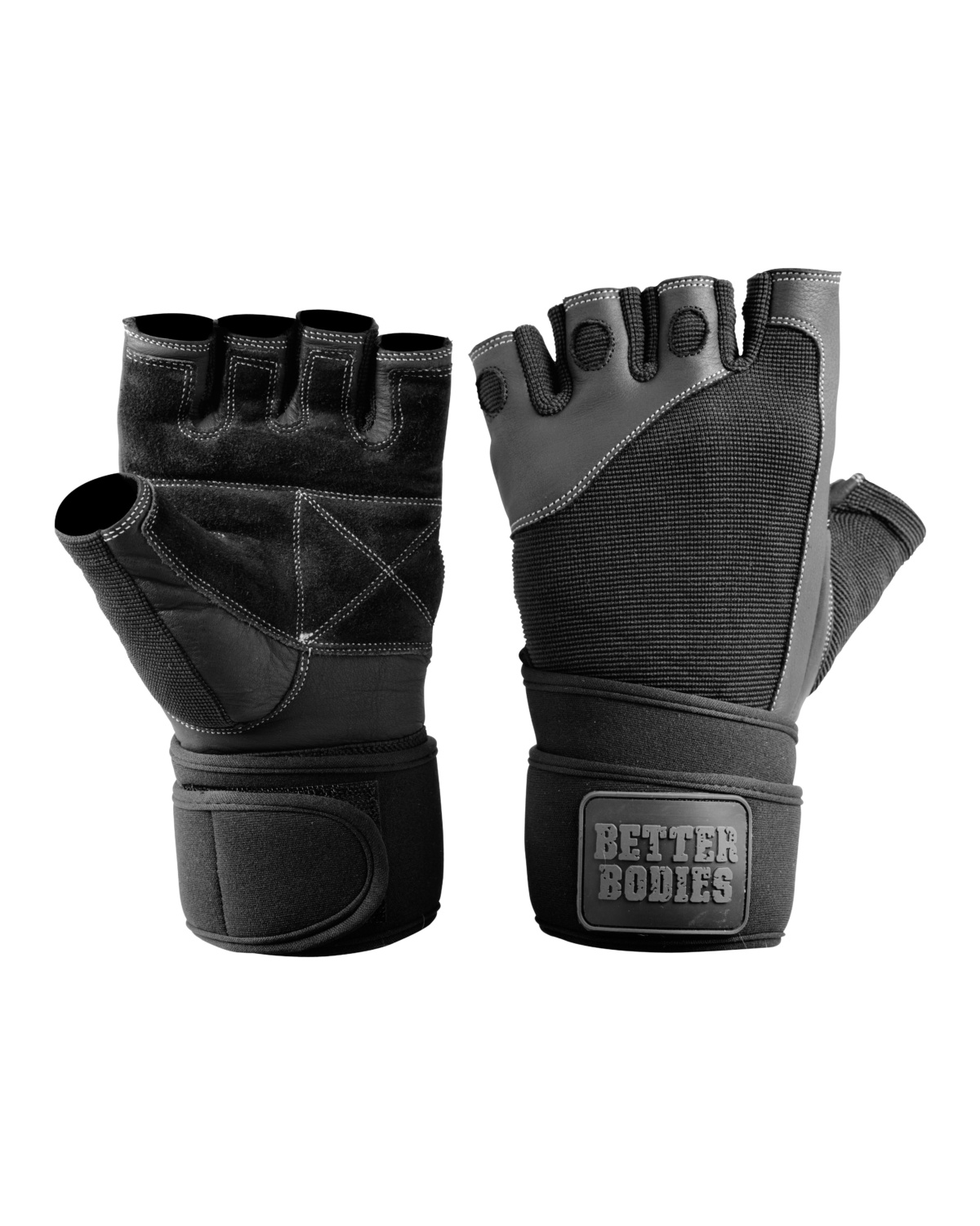 Better Bodies Pro Wristwrap Gloves Black - M