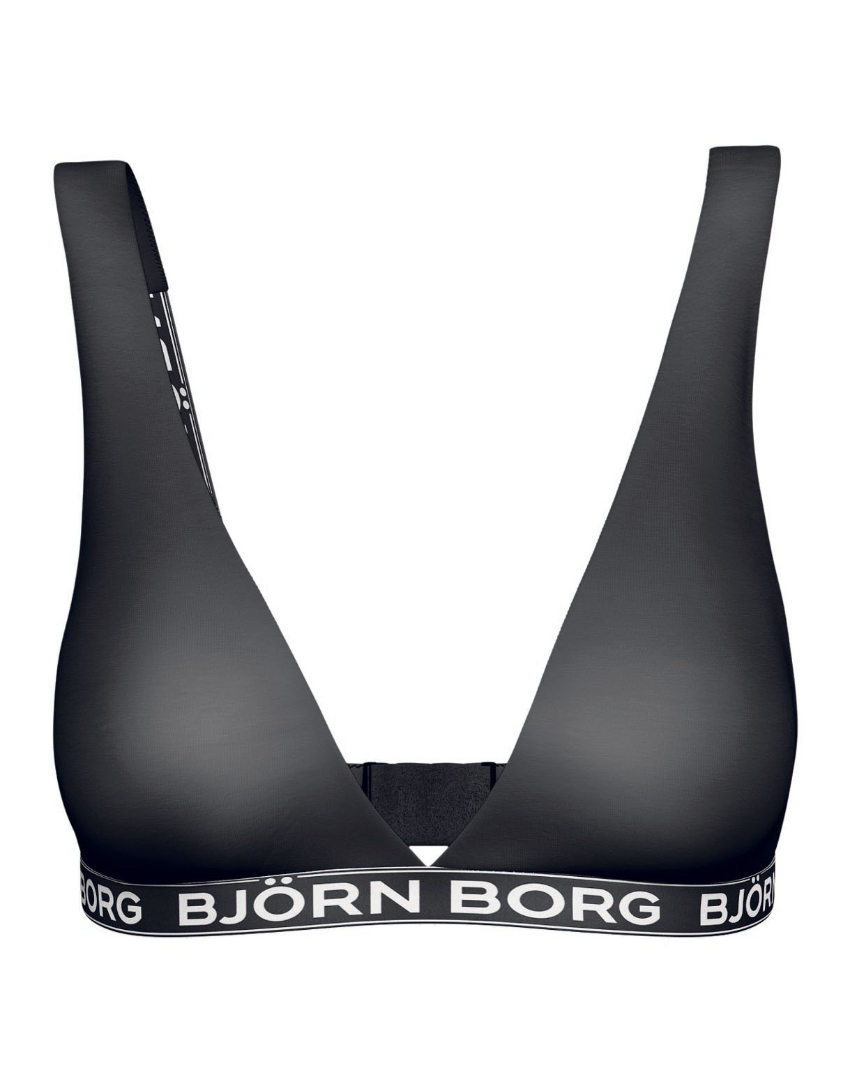 ophouden Voorlopige Eed Björn Borg - Iconic Cotton Bra Solids Black - Tights.no