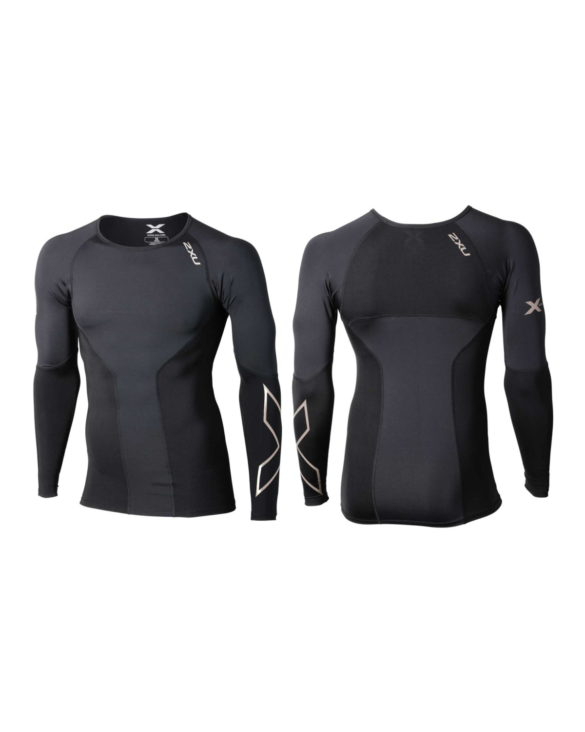 Haut Thermique Compression 2XU Pour Femme - Taille L, Manches Longues, Noir, Idéal Sport D’hiver Ou Running Froid