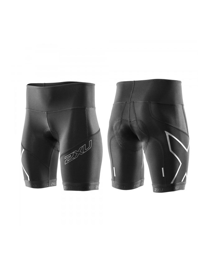 2XU Compression Cycle Short Womens Black/Black - S - topp