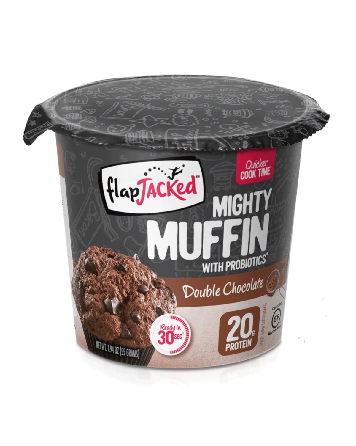 Mighty Muffin Double Chocolate 55g