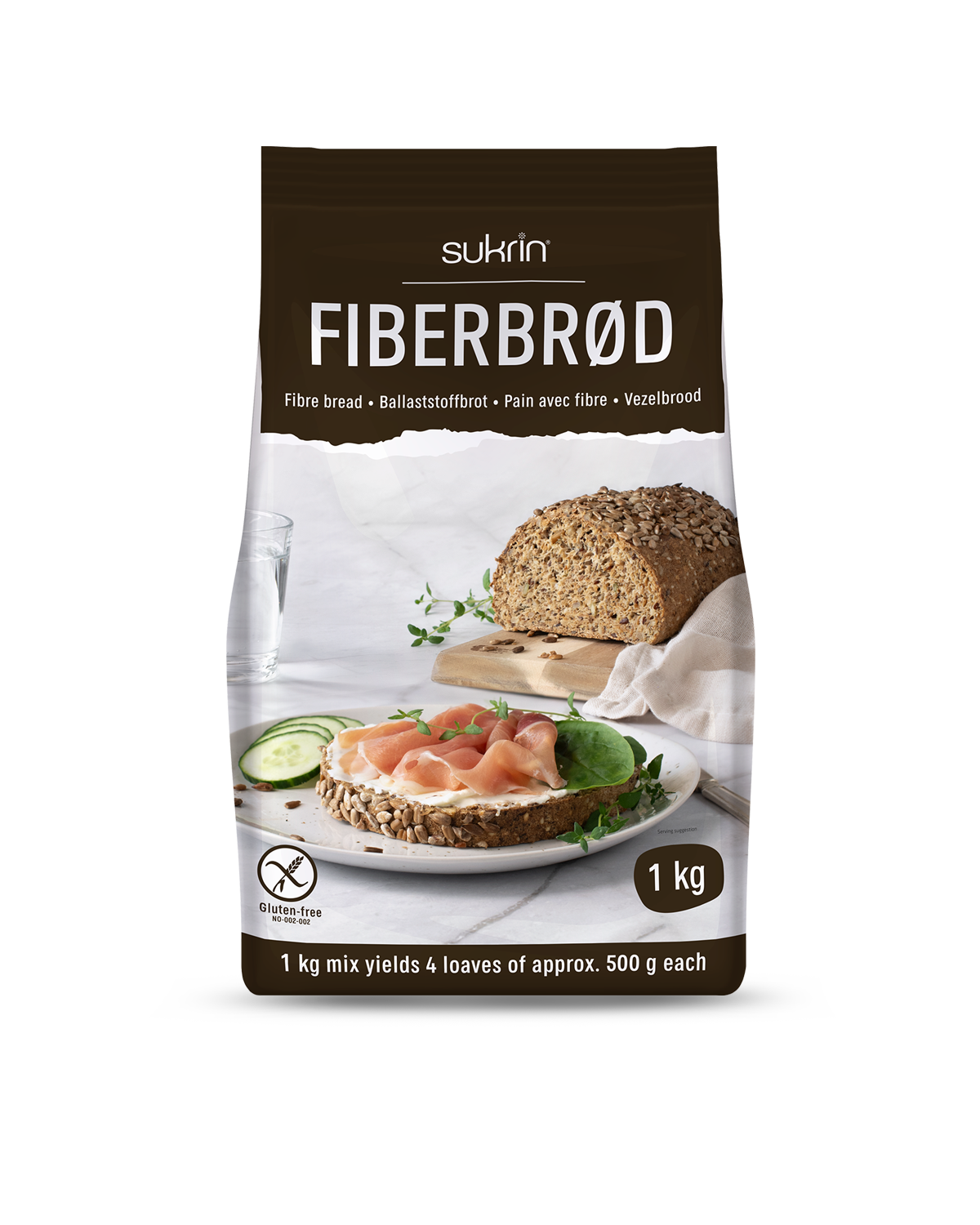 Funksjonell Mat Sunnere Fiberbrød 1kg