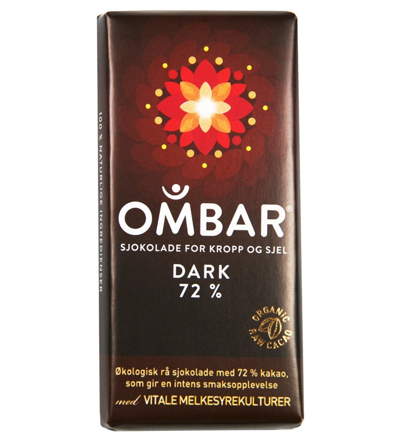 Ombar Probiotic Dark 38g - protein