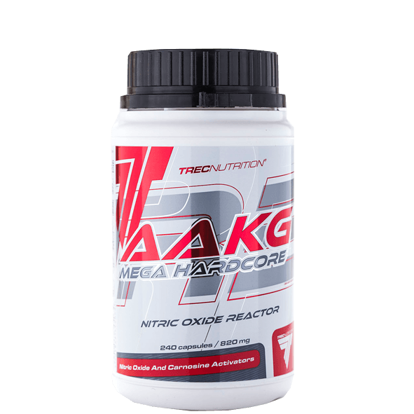 Trec Nutrition AAKG Mega Hardcore 240 kapsler - til trening