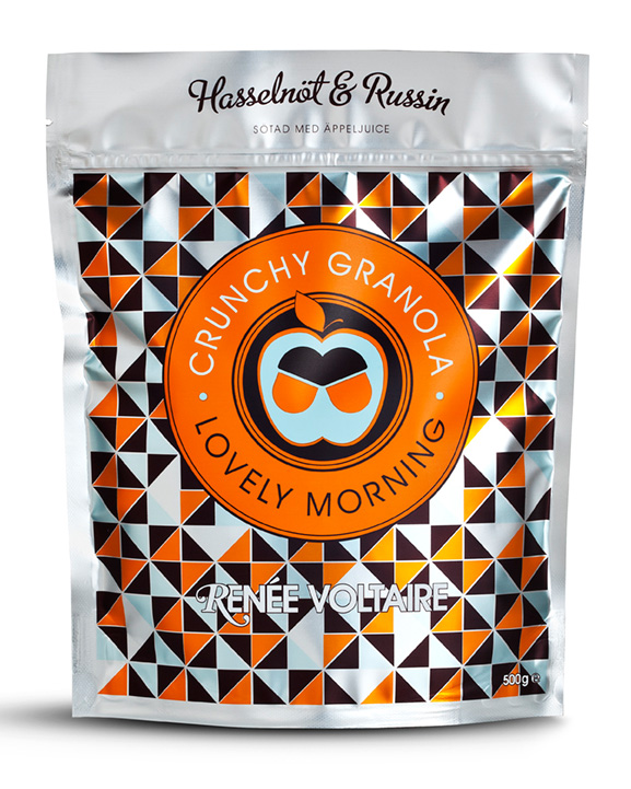 Crunchy Granola Hasselnøtt Og Rosin 500g - gram protein