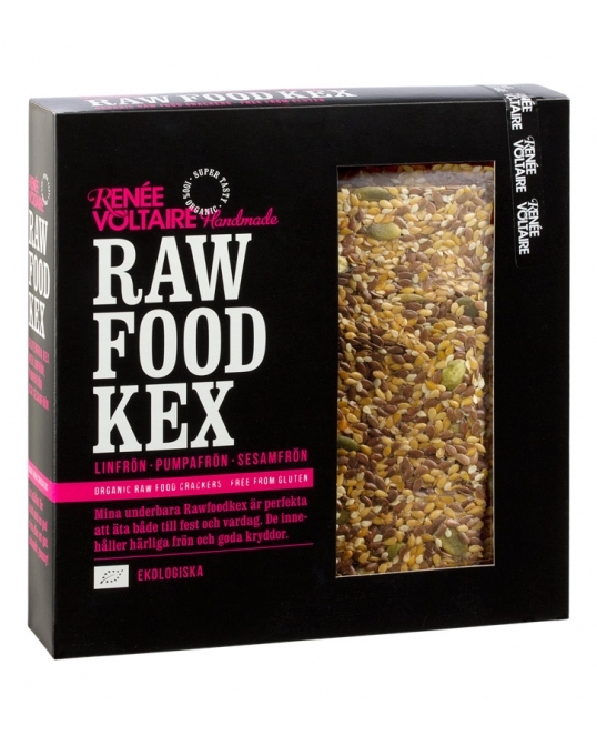 Økologisk rawfoodkjeks 170g - vegan protein