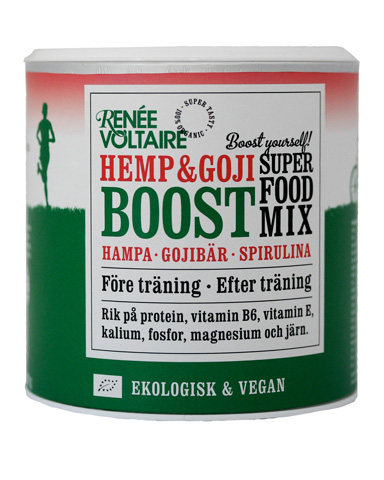 Økologisk Hamp & Goji Superboostmix, 200 gram - protein shakes