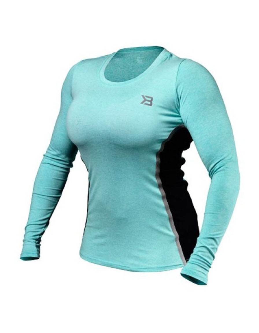 Better Bodies Womens Performance Shape Longsleeve - Light aqua - L