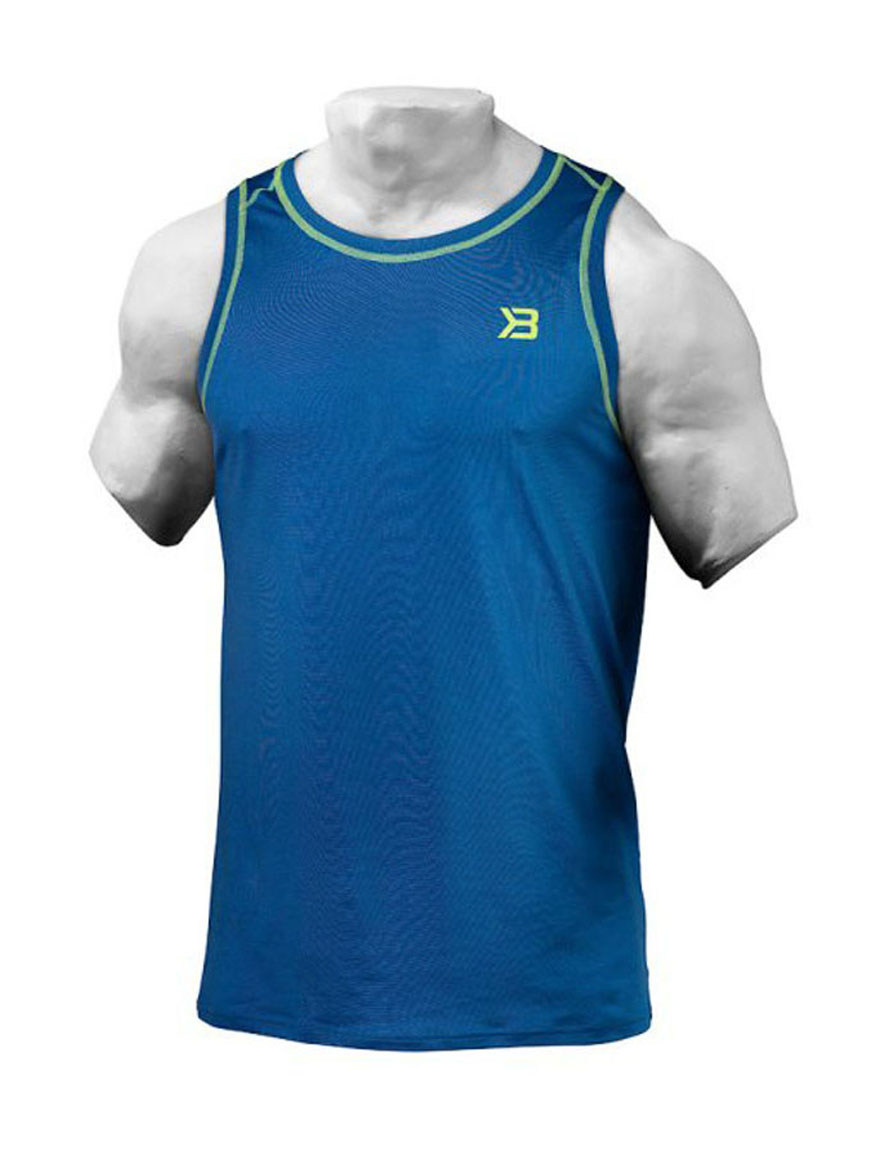 Better Bodies Mens Performance Tank - Bright blue - S