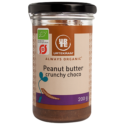 Urtekram Økologisk Peanøttsmør Crunchy Coco 200g