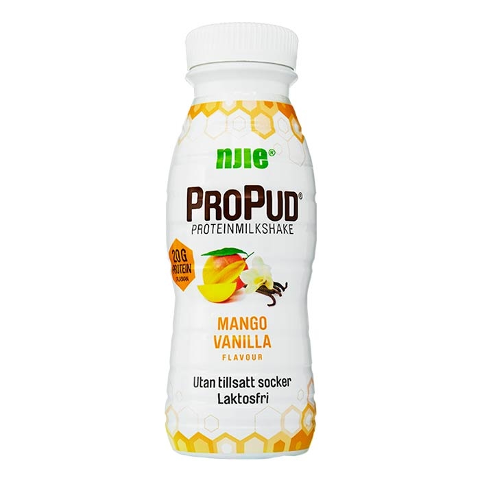 NJIE ProPud Milkshake Mango & Vanilje 330ml