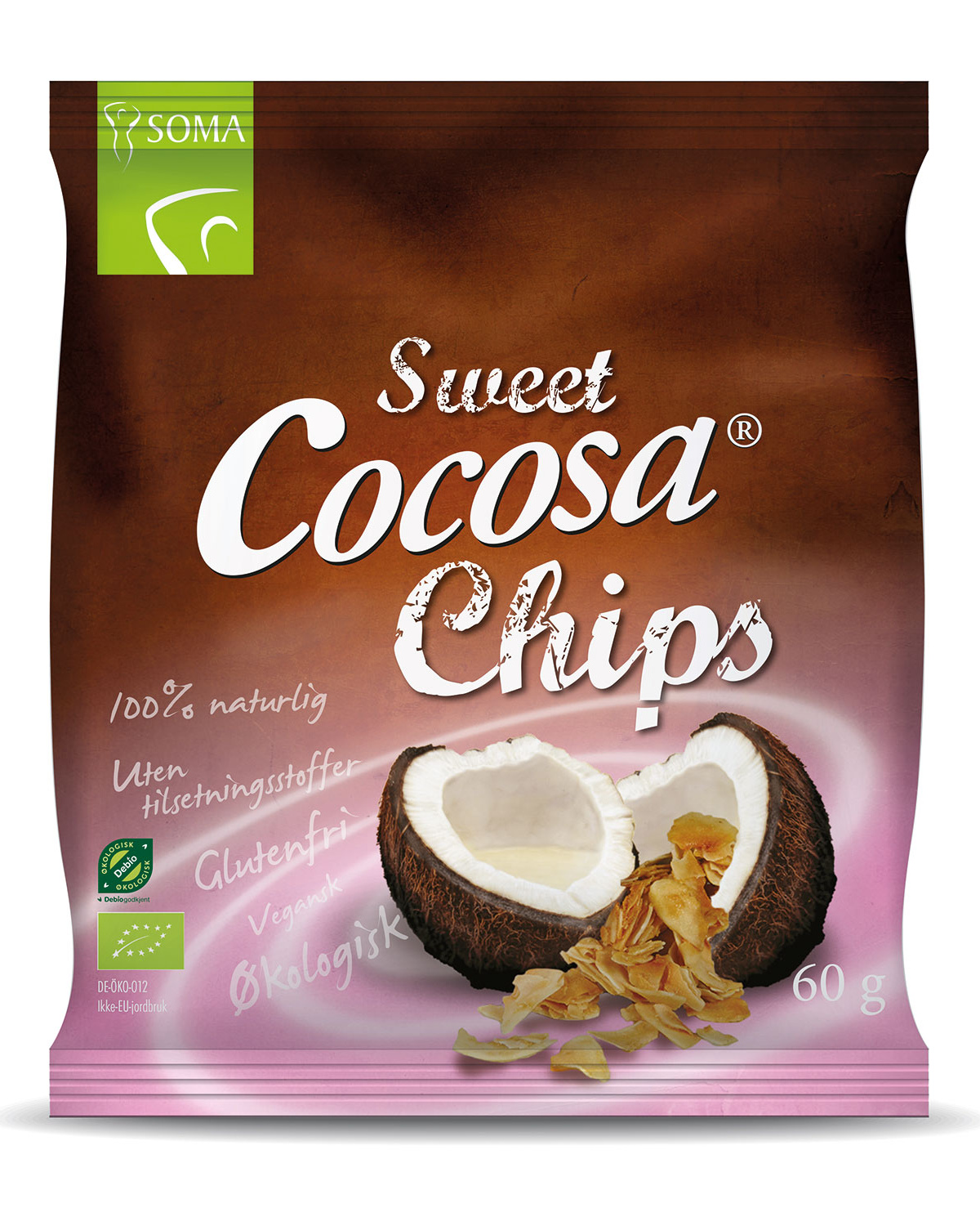Cocosa Sweet Chips 60g