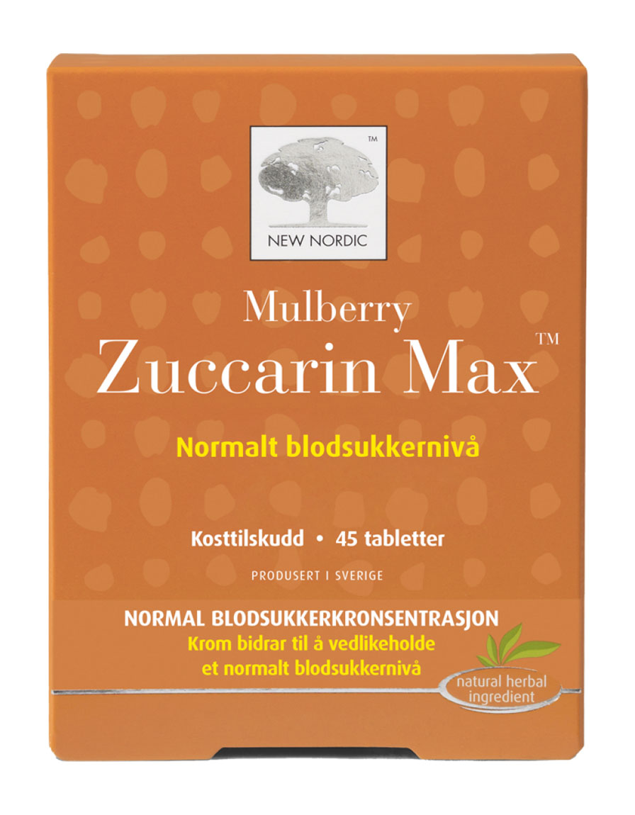 New Nordic Mulberry Zuccarn Max - 60 tbl