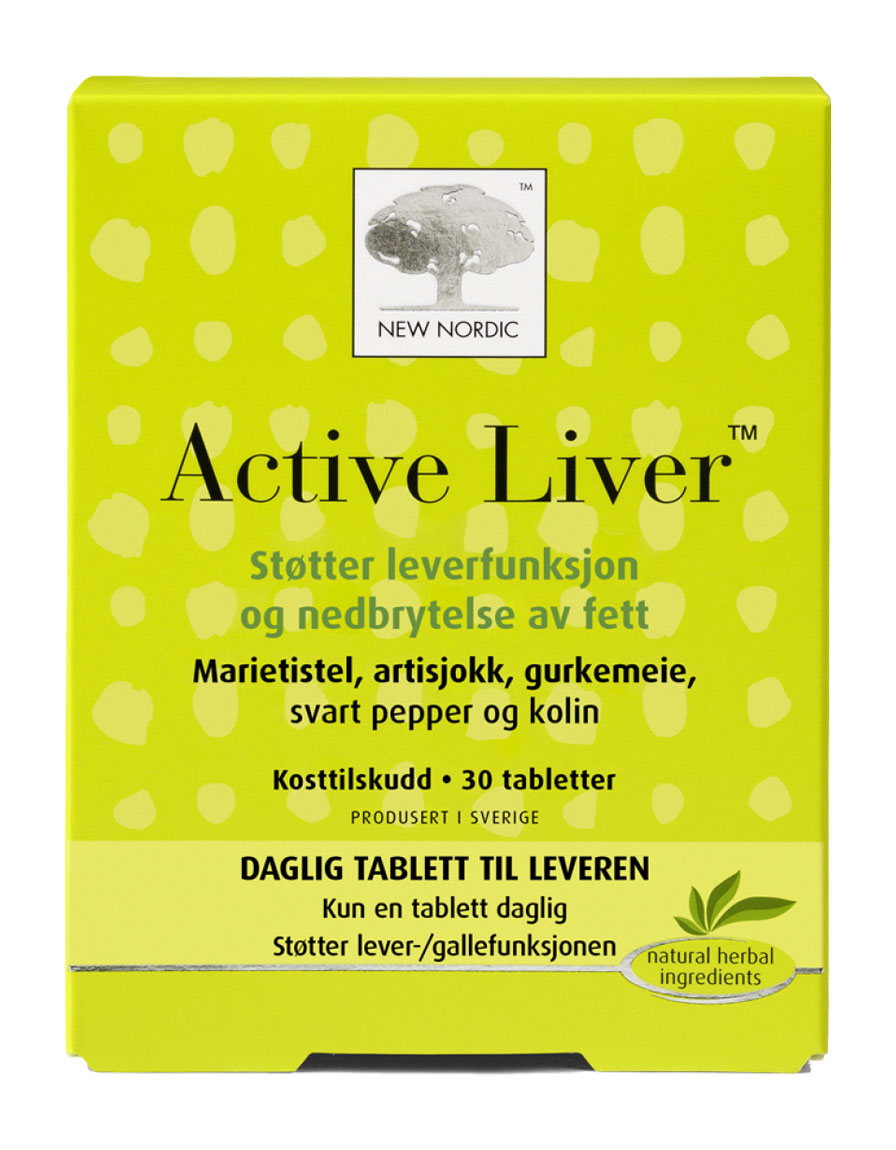 New Nordic Active Liver - 30 tbl