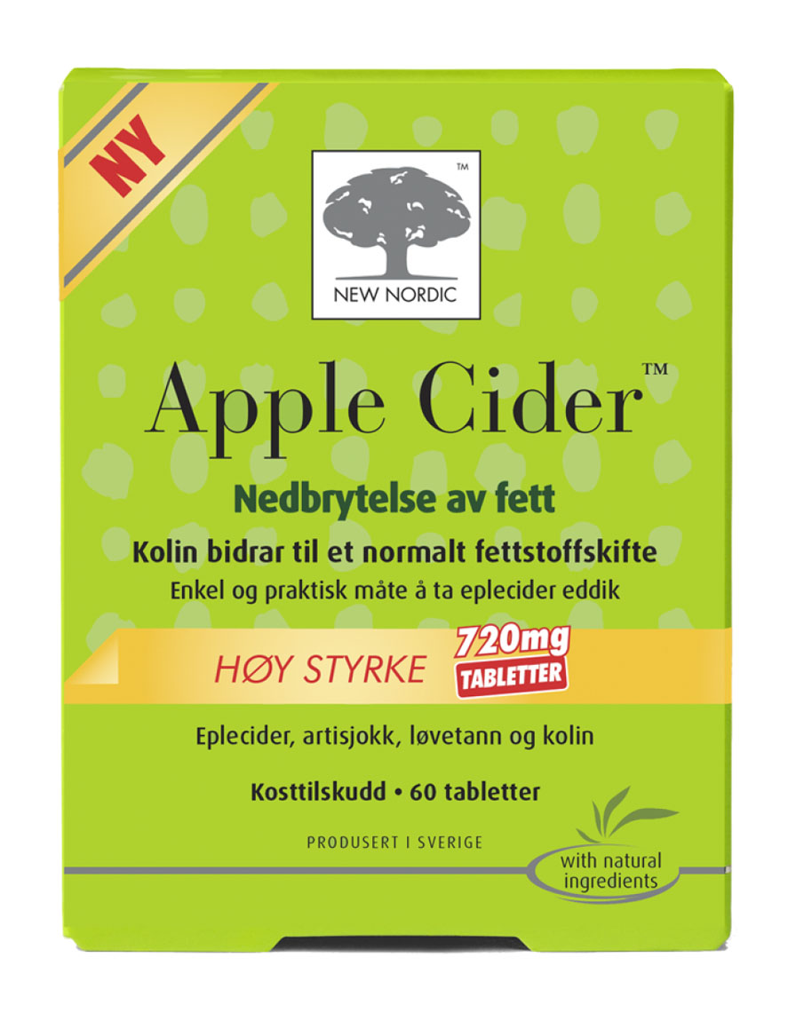 New Nordic Apple Cider High Strength - 60 tbl