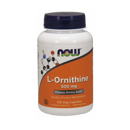 Now Foods L-Ornithine 60x500mg
