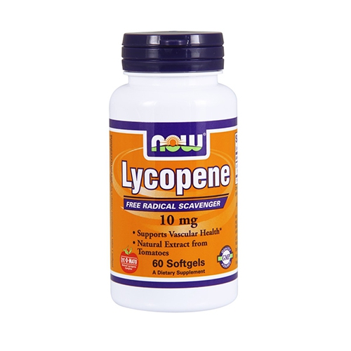 Now Foods Lycopene 60x10mg - kapsler