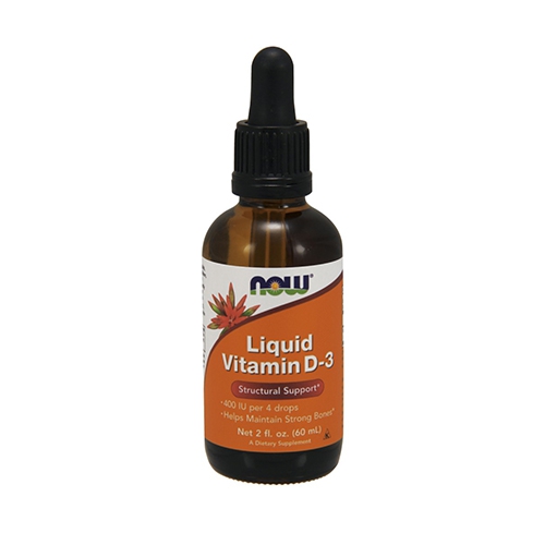 Now Foods D-Vitamin 60ml - kosttilskudd