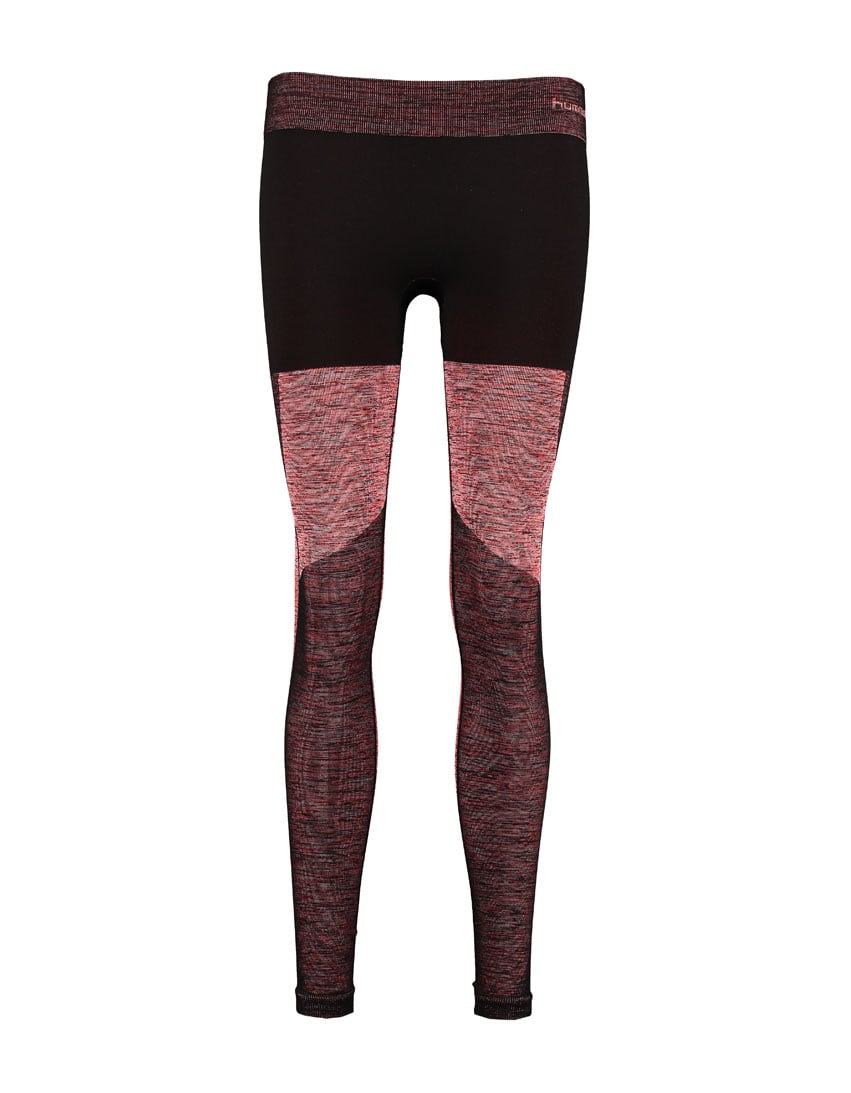 Womens Lea Seamless Tights - Coral - Tights.no