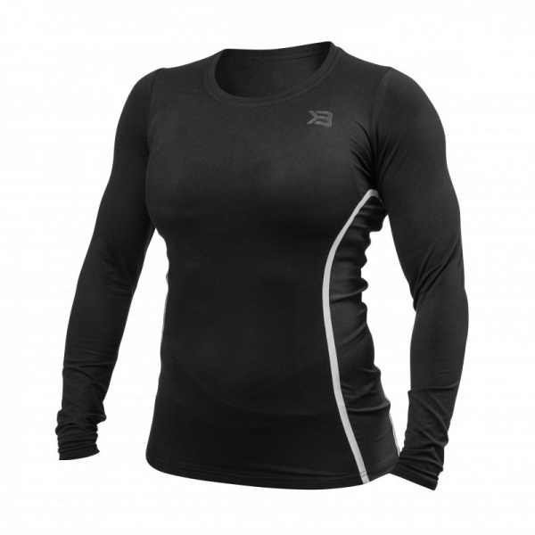Better Bodies Womens Performance Shape Longsleeve - Black - M