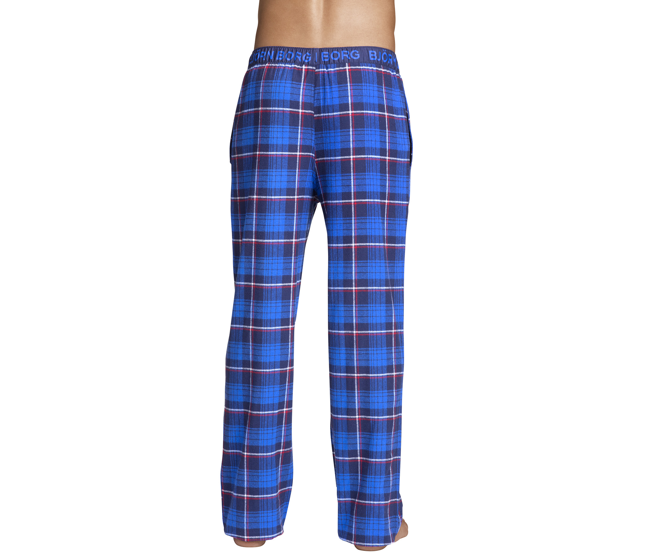 Borg - Pyjama Pants Check - Tights.no
