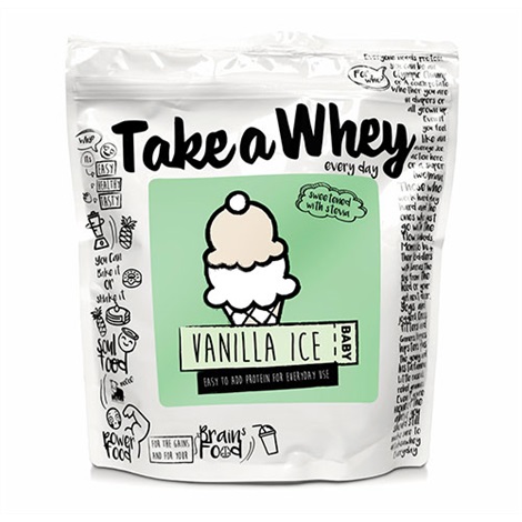 Take-A-Whey Proteinpulver Vanilla Ice 750g - salt og