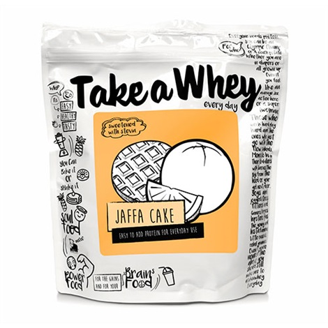 Take-A-Whey Proteinpulver Jaffa Cake 750g - salt og