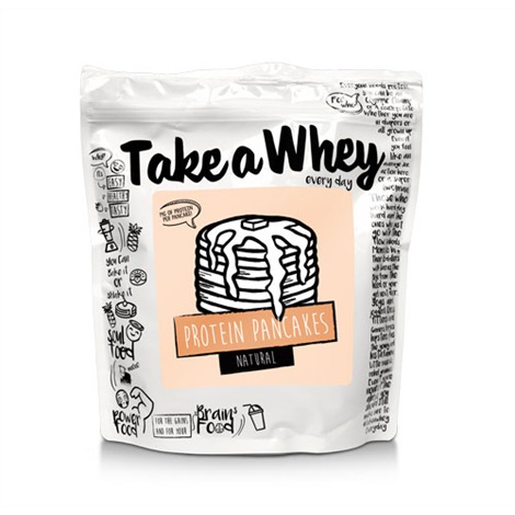 Take-A-Whey Proteinpannekaker Naturell 500g - uten salt