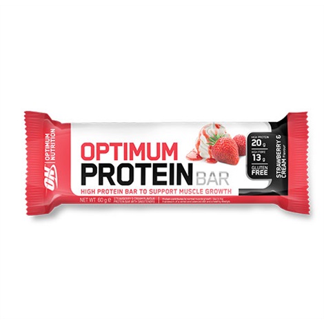 Optimum Nutrition Bars Strawberry & Cream 60g - protein for
