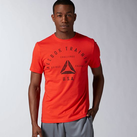 Reebok Mens Stamp Graphic Tee - XL - the body