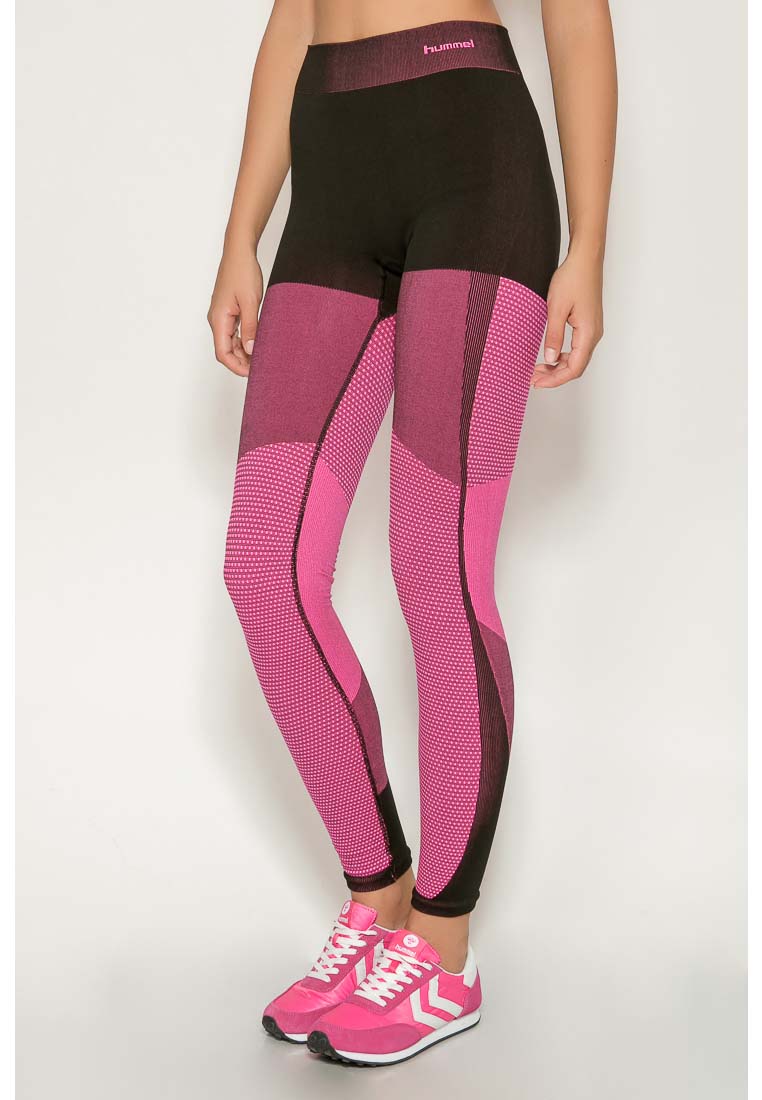 Hummel Seamless Tights Pink Tights.no