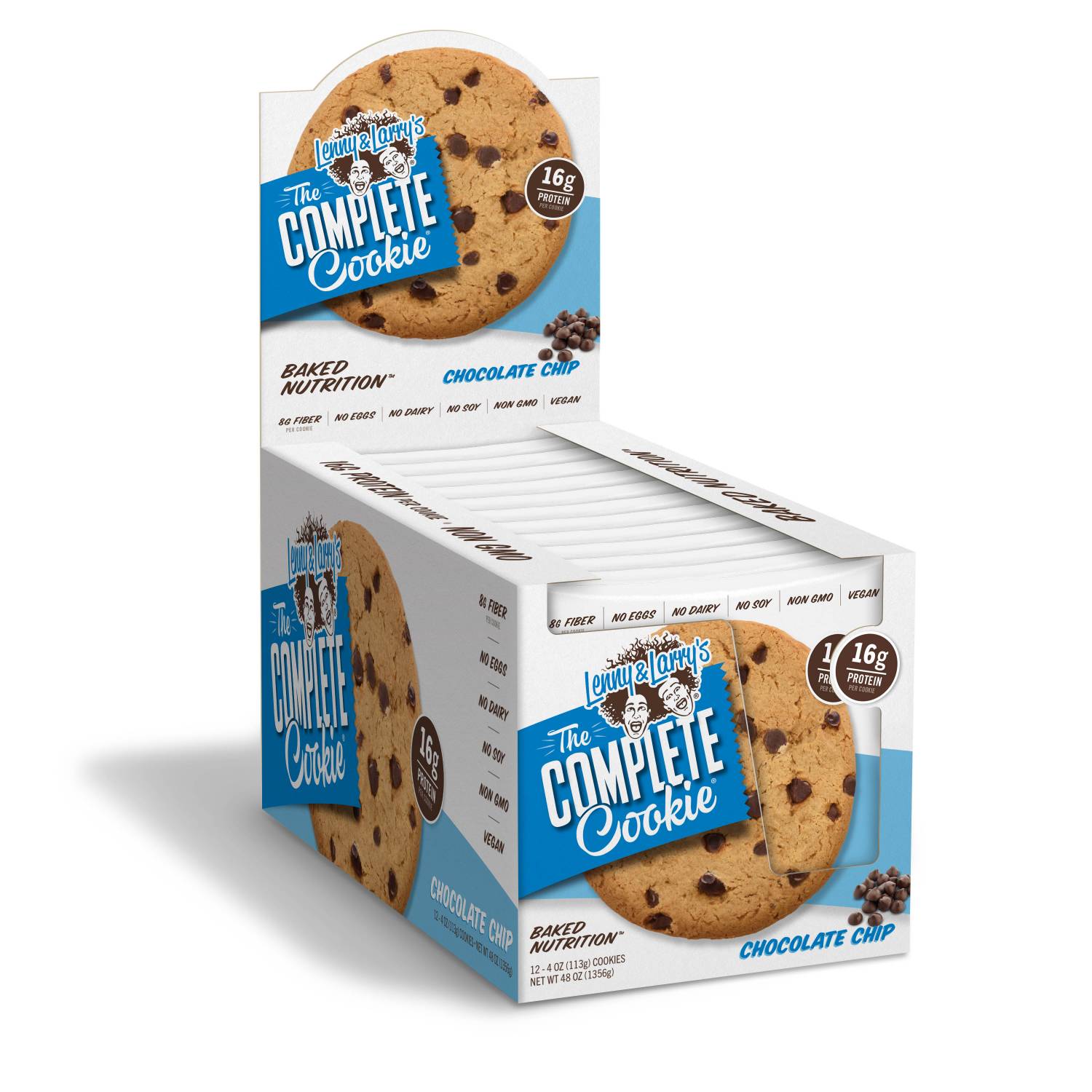Lenny &amp; Larry Protein Cookie Chocolate Chip 12x113g