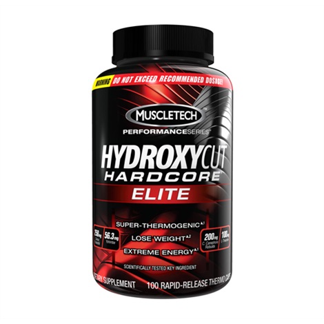 MuscleTech Hydroxycut Elite 100 kapsler - barn