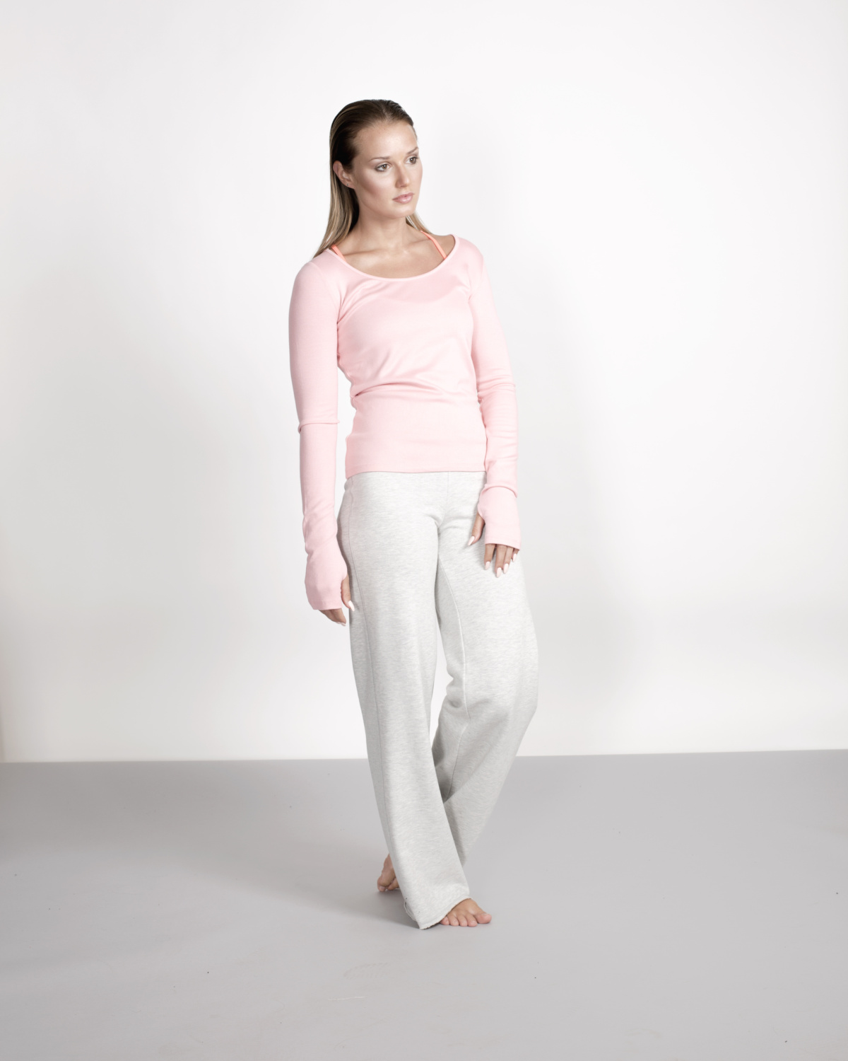 Drop of Mindfulness Angelina Top - Light Pink - L - trening